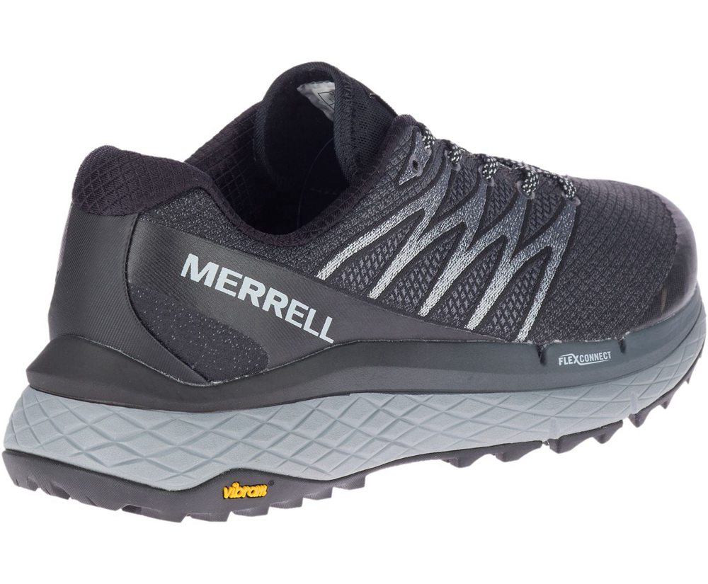 Buty Trekkingowe Merrell Męskie Czarne - Rubato - 354709-VGM